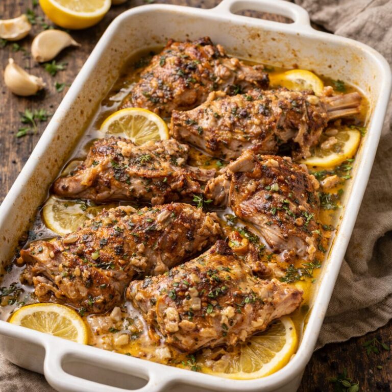 katsiki_sto_fourno_me_thumari_lemoni