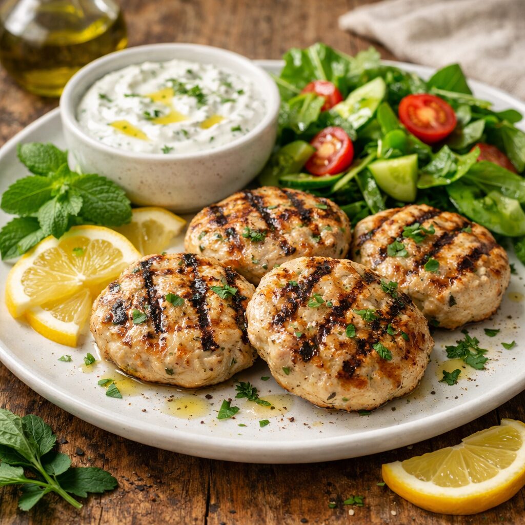 mpifteki_galopoulas_me saltsa_giaourtiou